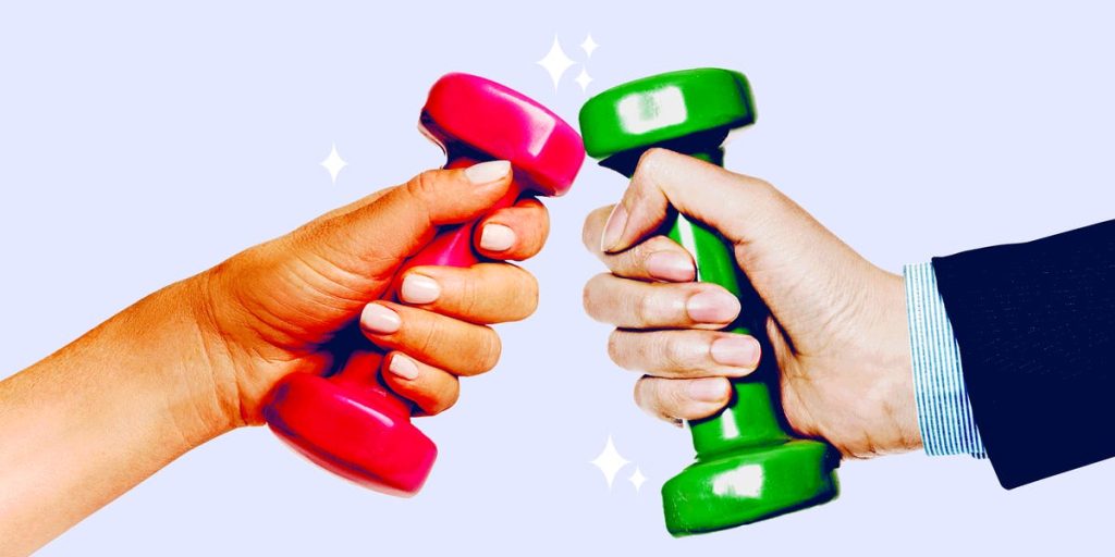 ننسى ساعة سعيدة. نشاط الترابط الجديد بين الفريق هو تمرين HIIT.