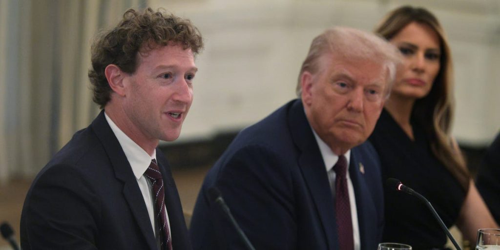 تفاصيل التعريف تعهد استثمار أمريكي بقيمة 600 مليار دولار أدى إلى لحظة ساخنة بين زوكربيرج وترامب