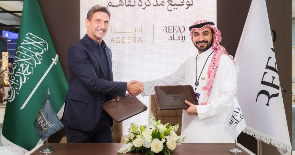 “رفاد” العقارية و”أديرا” تبرمان مذكرة تفاهم لتعزيز قطاع الضيافة السعودي