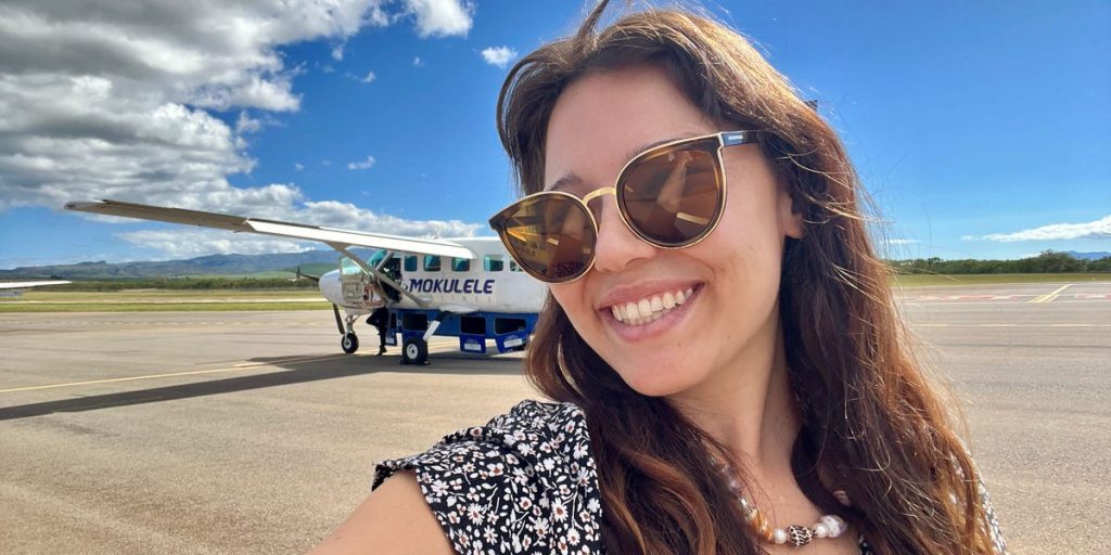 سافرتُ إلى إحدى جزر هاواي النائية، ورحلتي كانت جميلةً وطبيعيةً للغاية.